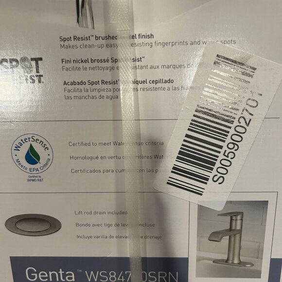 Brand New Moen Genta Bathroom Faucet - Picture 2 of 3